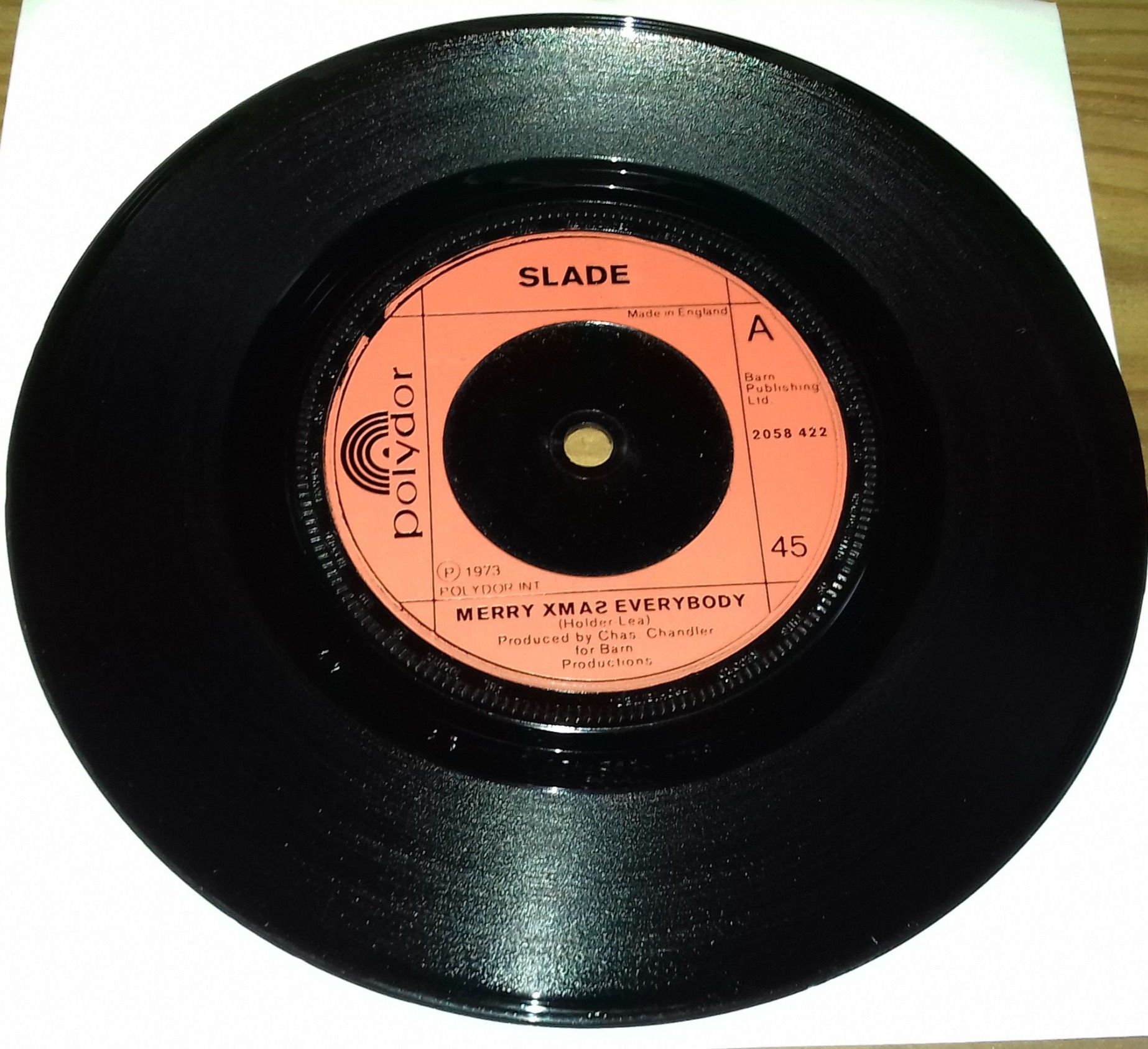 Slade - Merry Xmaƨ Everybody (7", Single, Pho) (Polydor)