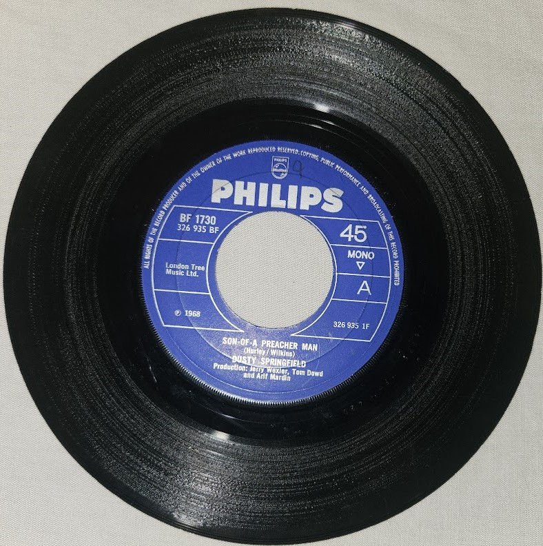 Dusty Springfield - Son-Of-A Preacher Man (7", Single, Mono, Lar) (Philips, Phil