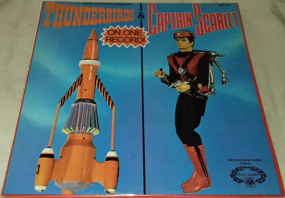 Various - Gerry Anderson Presents Thunderbirds & Captain Scarlet (LP, Comp) (Hal