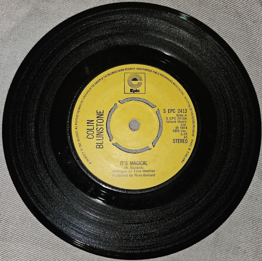 Colin Blunstone - It's Magical (7", Single) (Epic)
