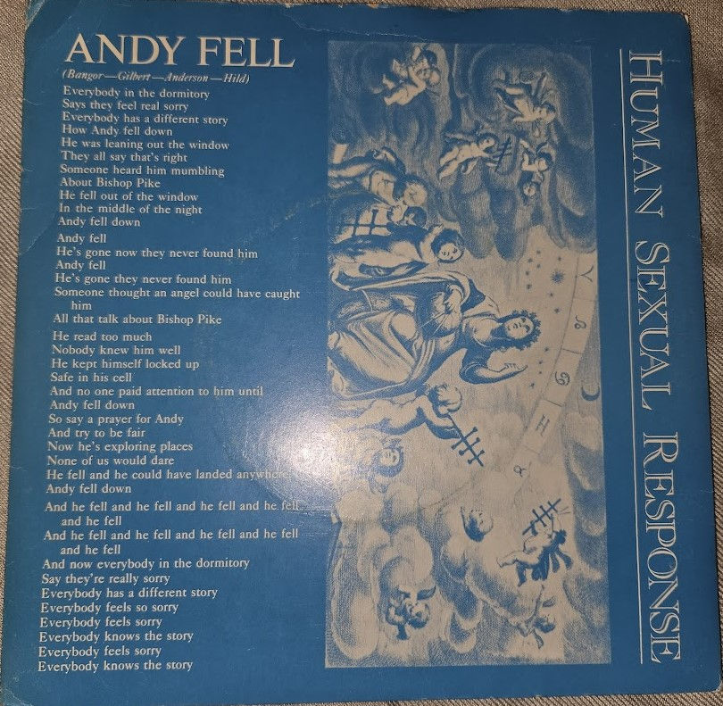 Human Sexual Response - Andy Fell (7") (Don't Fall Off The Mountain)