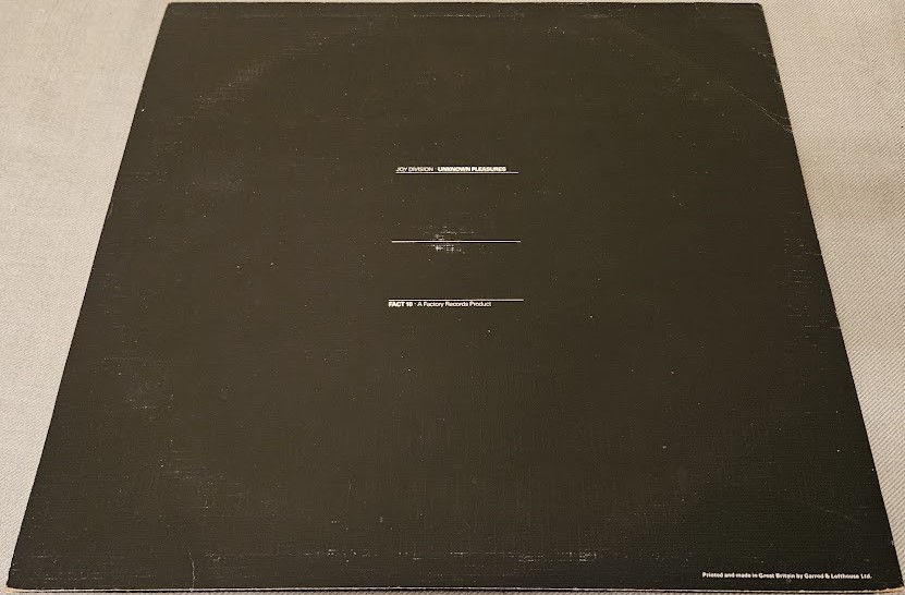 Miniatura: Joy Division - Unknown Pleasures (LP, Album, Tex) (Factory)