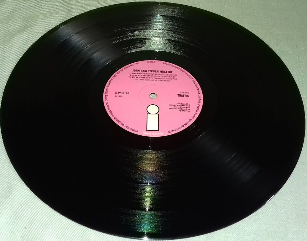 Pikkukuva: Traffic - John Barleycorn Must Die (LP, Album, Gat) (Island Records)