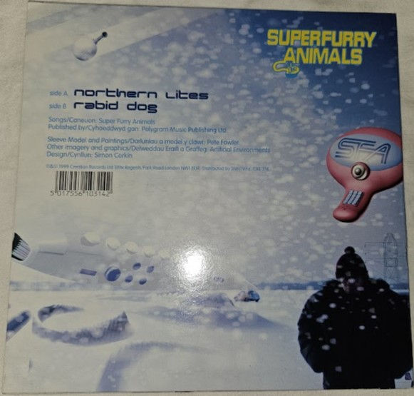 Thumbnail: Super Furry Animals - Northern Lites (7", Single) (Creation Records)