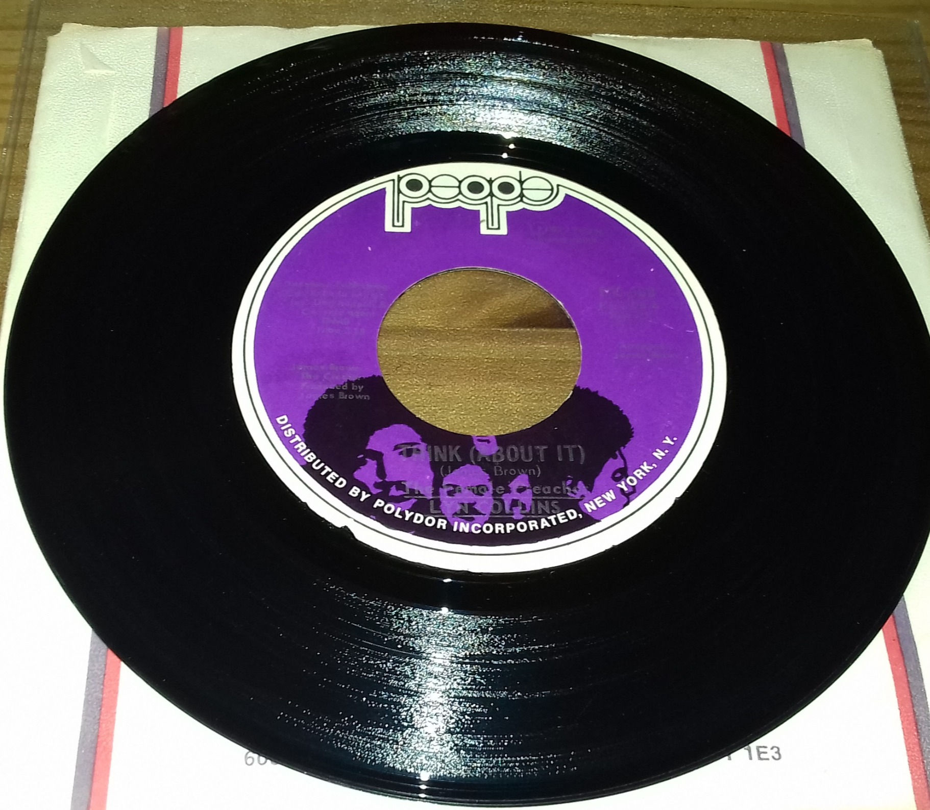 Lyn Collins - Think (About It) / Ain't No Sunshine (7", Single) (People (8), Peo
