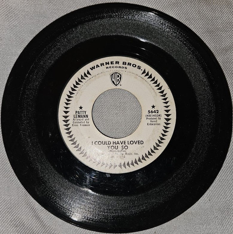 Patty Lemann - I Could Have Loved You So (7", Single) (Warner Bros. Records)