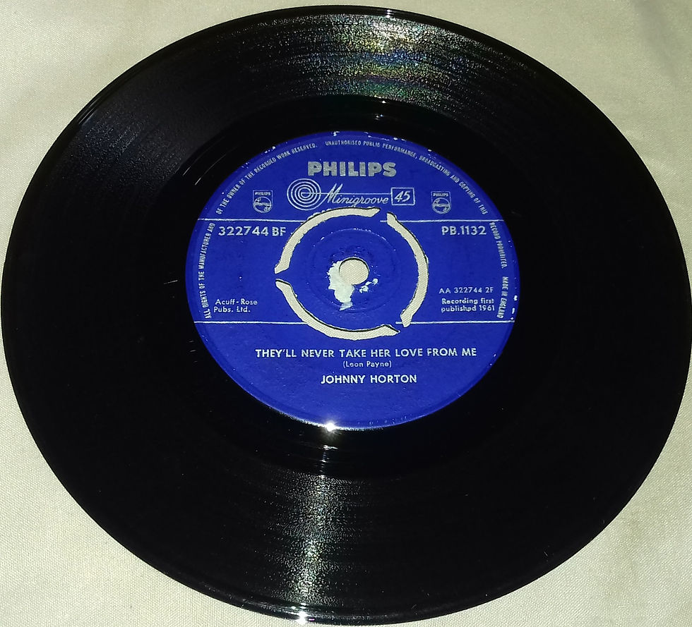 Thumbnail: Johnny Horton - Sleepy Eyed John (7", Single) (Philips)