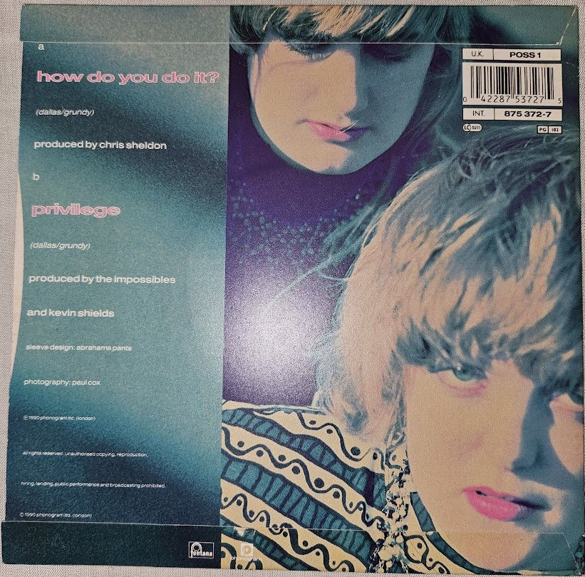 Pikkukuva: The Impossibles - How Do You Do It? (7", Single) (Fontana, Fontana)