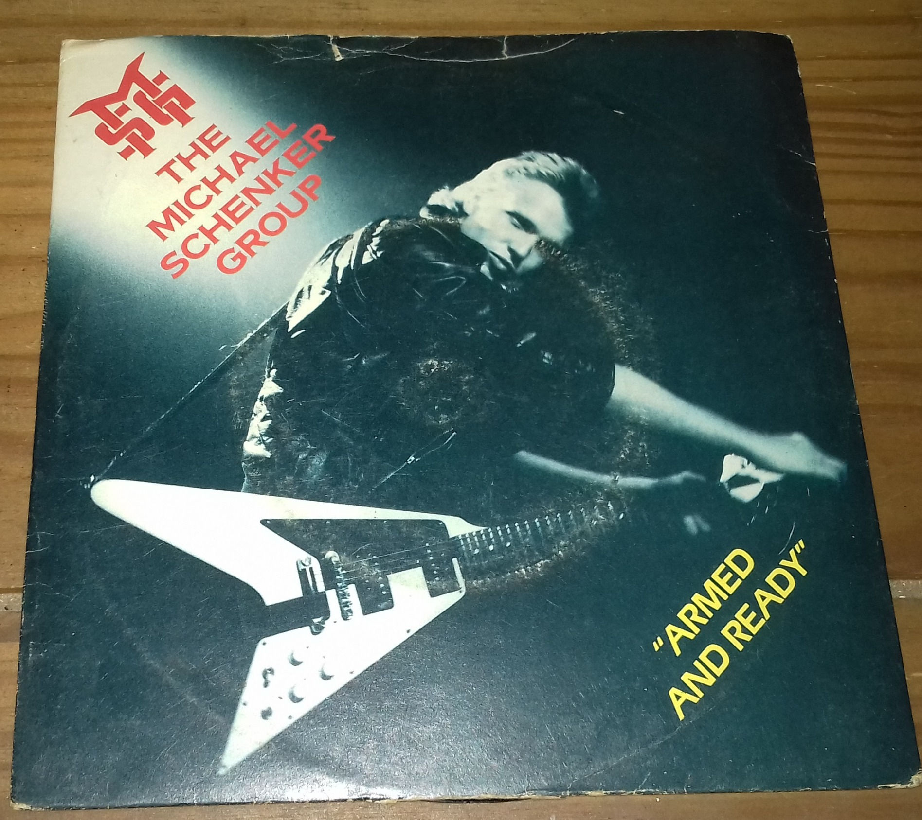 The Michael Schenker Group - Armed And Ready (7", Single) (Chrysalis)