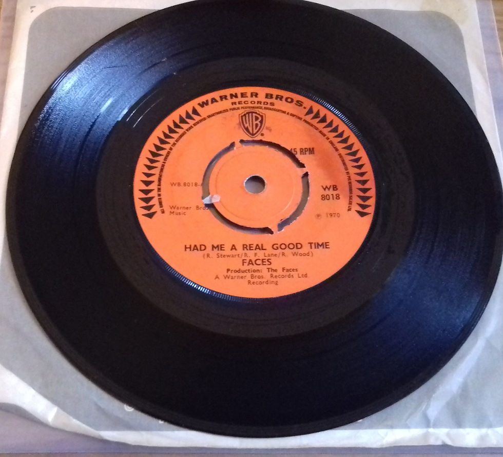 Faces - Had Me A Real Good Time (7", Single) (Warner Bros. Records)