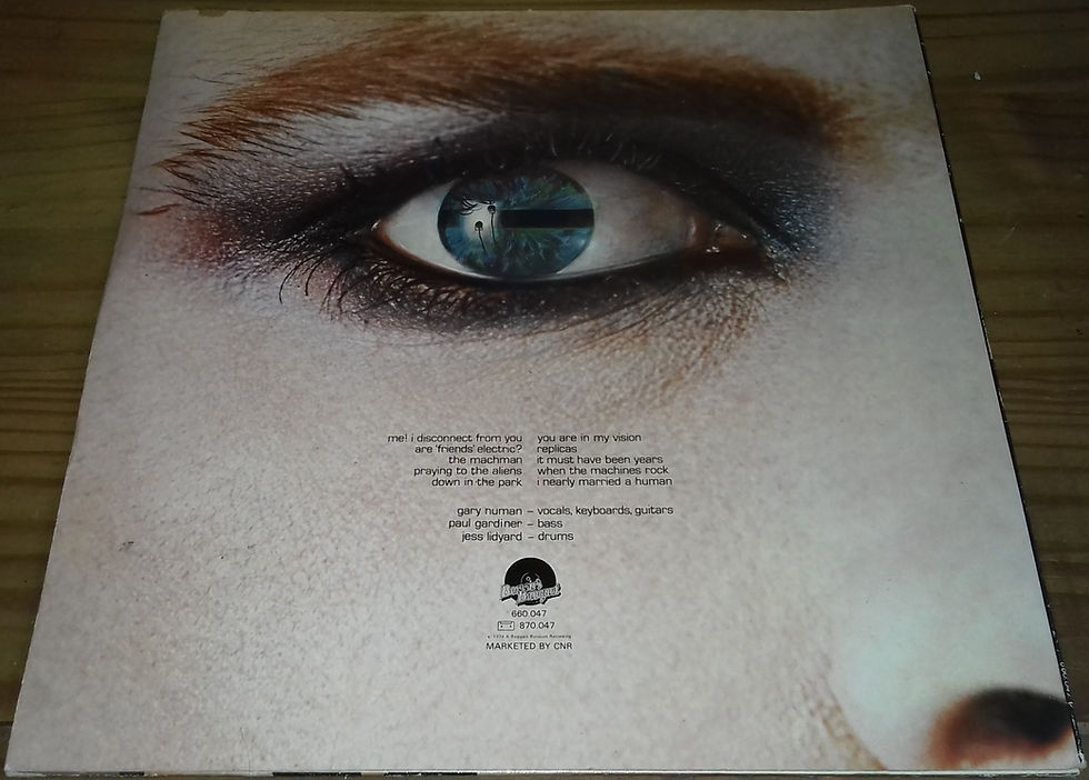 Miniaturbild: Tubeway Army - Replicas (LP, Album) (Beggars Banquet)