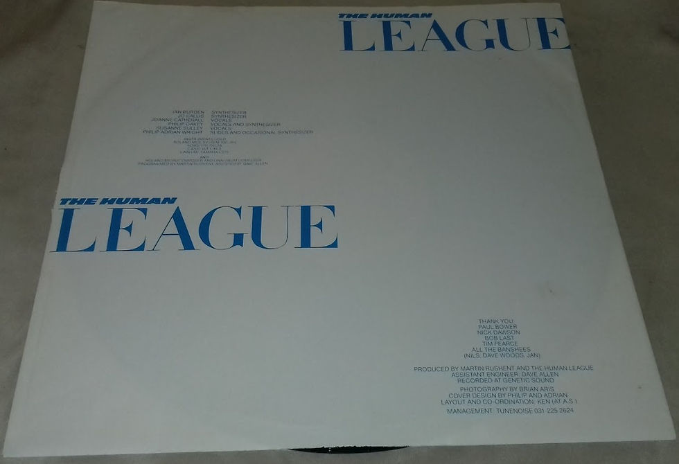 Miniatura: The Human League - Dare! (LP, Album) (Virgin, Virgin)