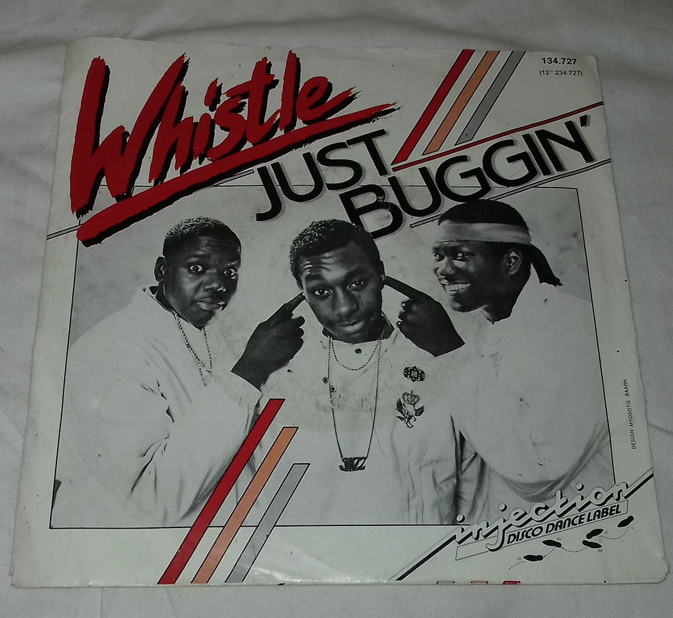 Whistle - Just Buggin' (7", Single) (Injection Disco Dance Label)