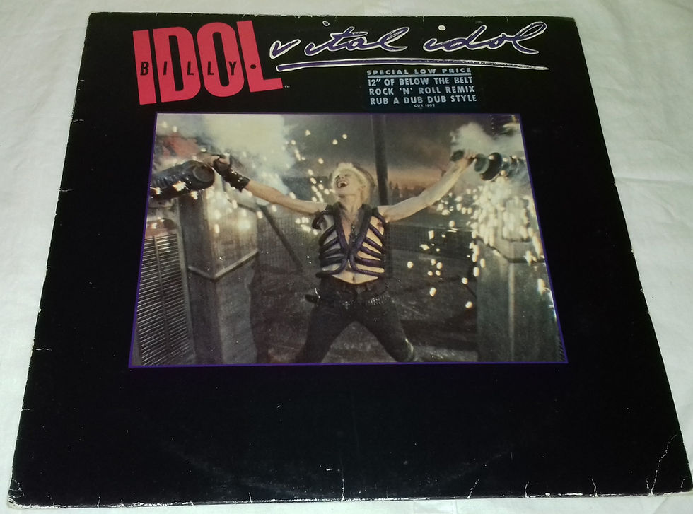 Billy Idol - Vital Idol (LP, Comp, Red) (Chrysalis)