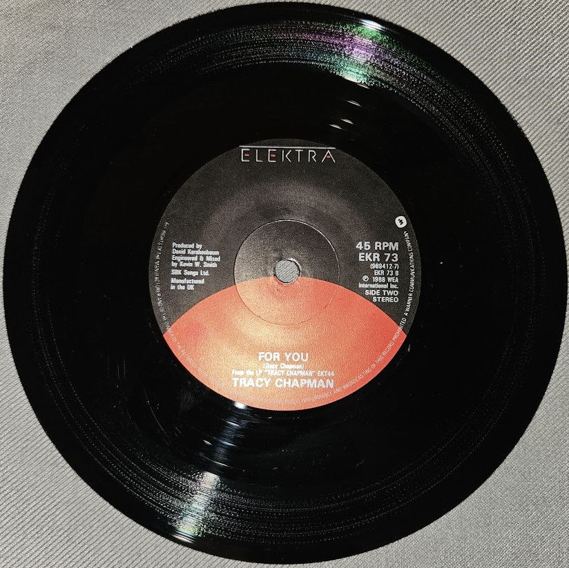 Miniature : Tracy Chapman - Fast Car (7", Single, Sol) (Elektra, Elektra)