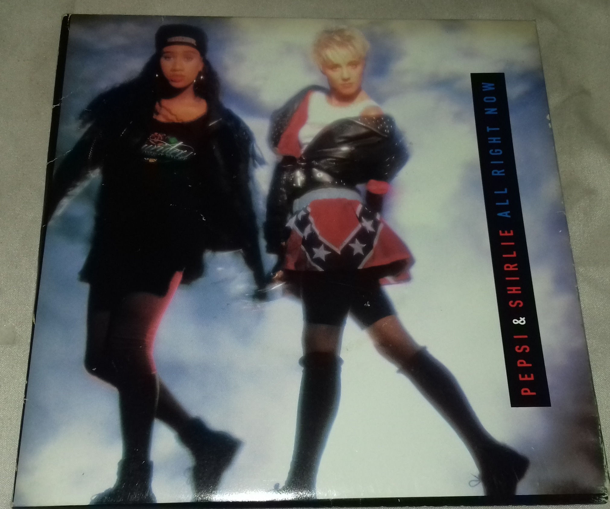 Pepsi & Shirlie - All Right Now (7", Single, Ltd) (Polydor)