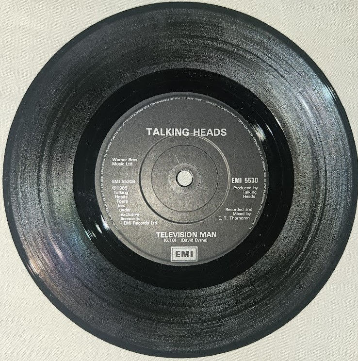 Miniature : Talking Heads - Road To Nowhere (7", Single) (EMI)