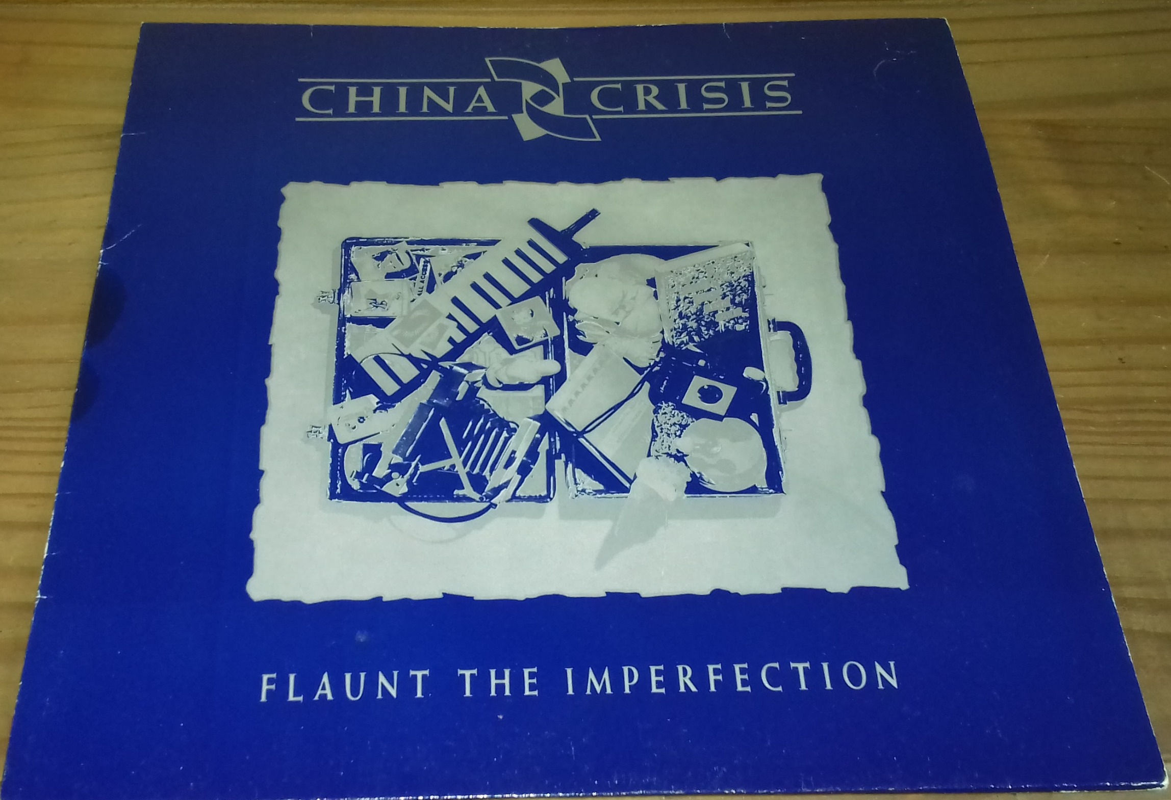China Crisis - Flaunt The Imperfection (LP, Album) (Virgin, Virgin)