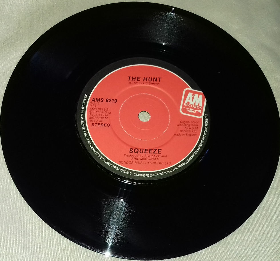 Miniatura: Squeeze  - Black Coffee In Bed (7", Single) (A&M Records)