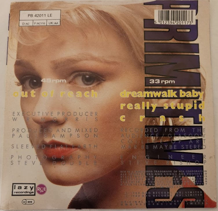Miniatyrbild: The Primitives - Out Of Reach (7", Single, Ltd) (RCA, RCA)