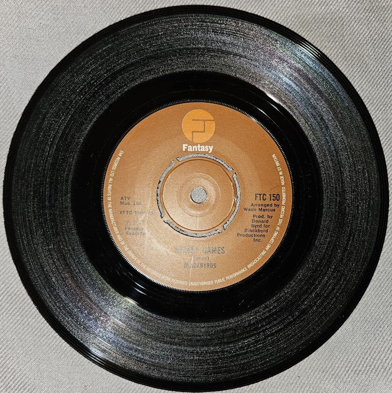 The Blackbyrds - Street Games (7", Single) (Fantasy)