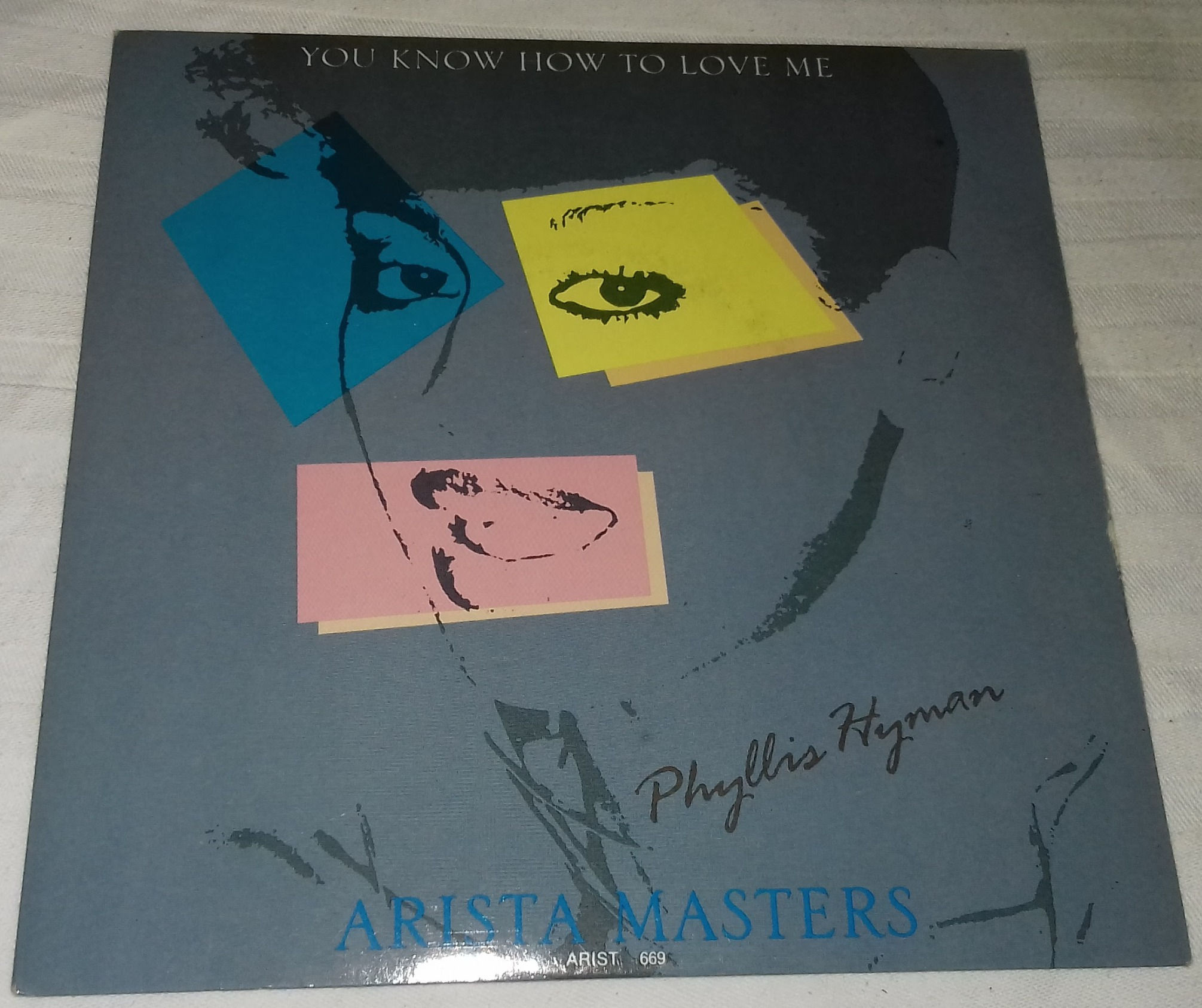 Phyllis Hyman - You Know How To Love Me (7") (Arista)