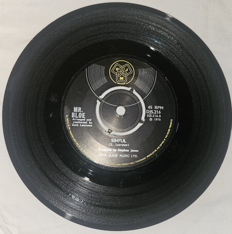 תמונה ממוזערת: Mr. Bloe - Groovin' With Mr. Bloe (7", Single, Pus) (DJM Records (2))