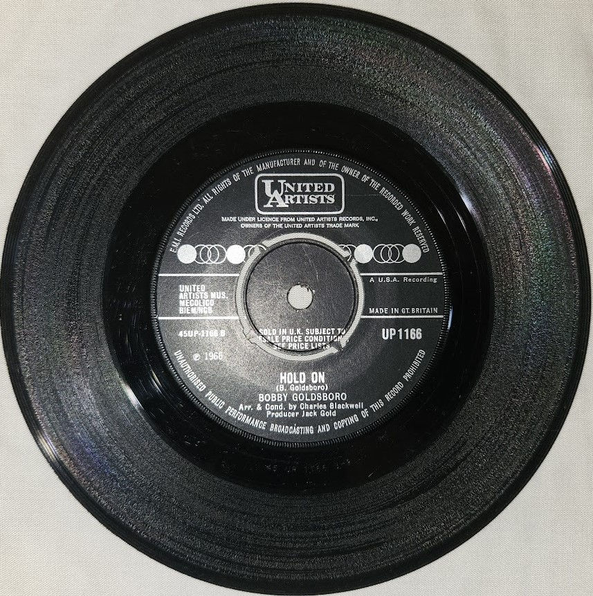 Miniature : Bobby Goldsboro - No Fun At The Fair (7", Single, Pus) (United Artists Records)