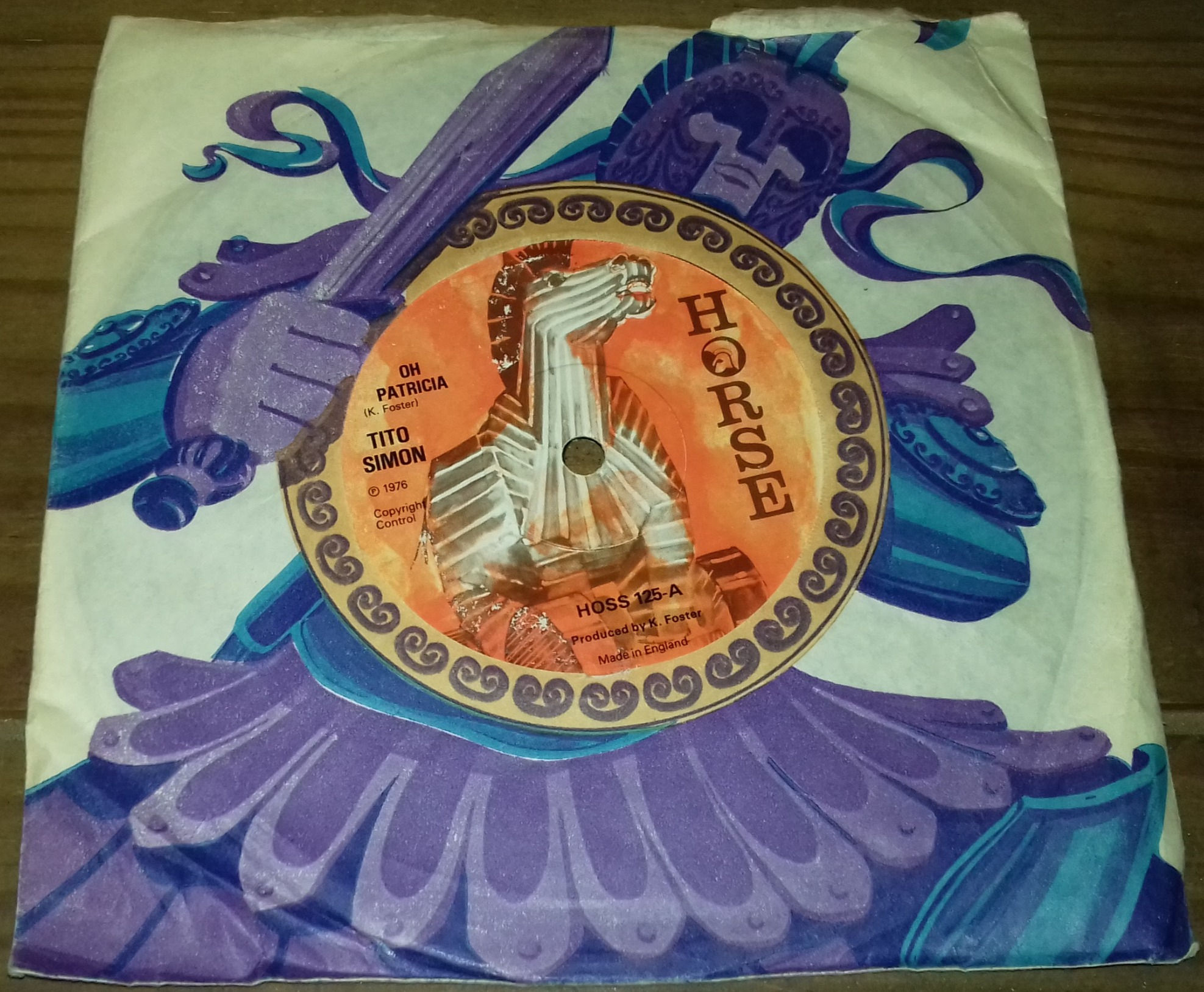 Tito Simon - Oh Patricia / Read The News (7") (Horse)