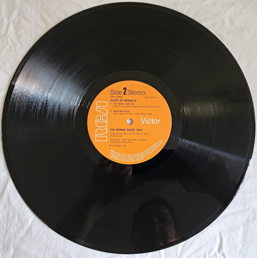 サムネイル： The Ronnie Scott Trio - Scott At Ronnie's (LP) (RCA Victor)