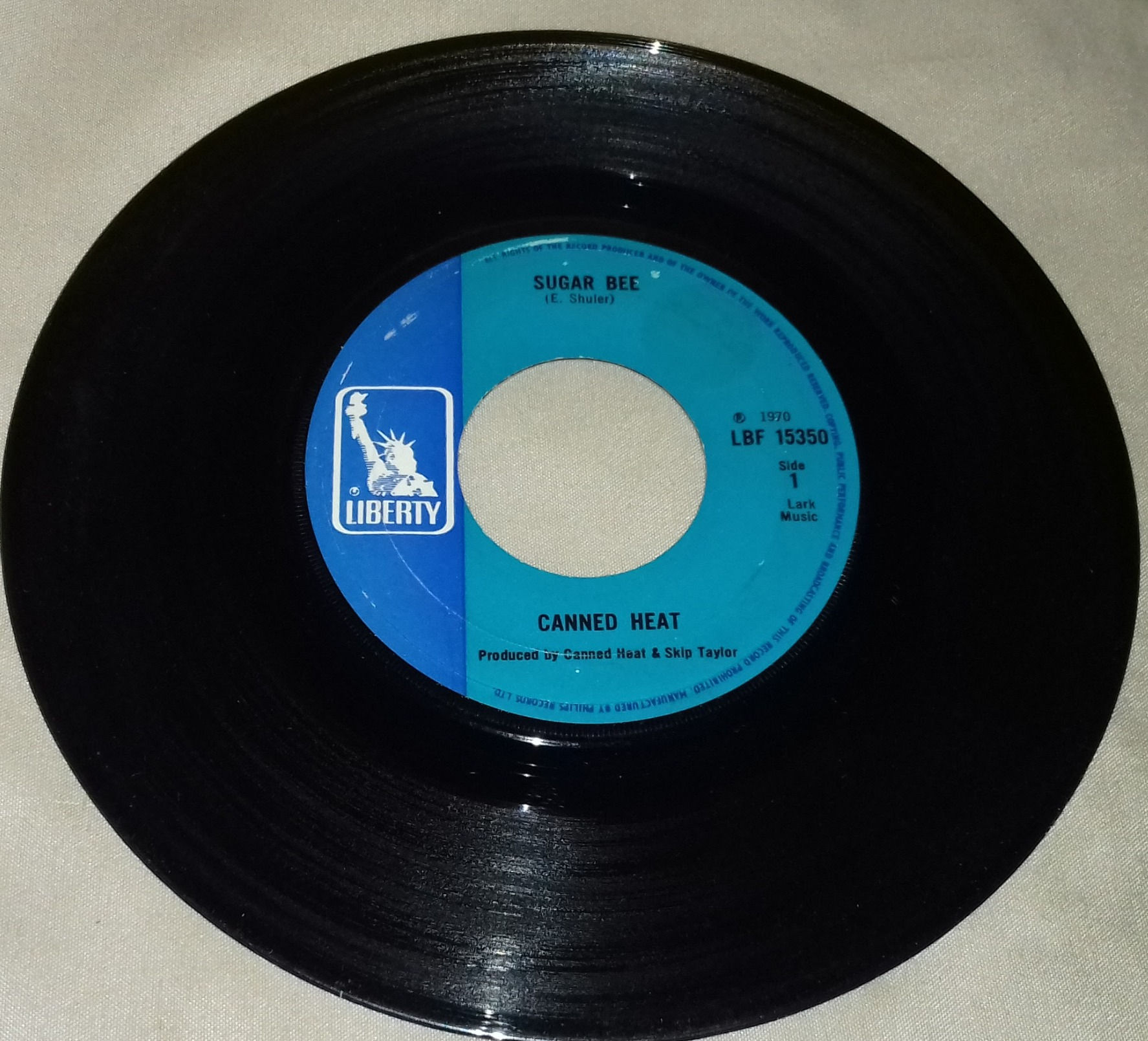 Canned Heat - Sugar Bee (7", Single) (Liberty)