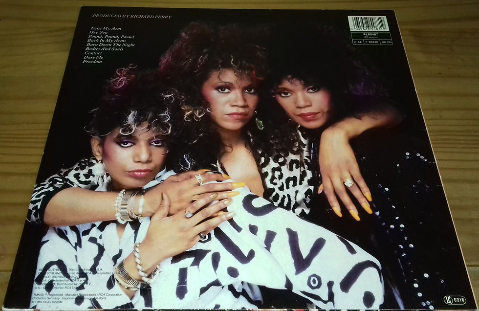 Miniatyrbild: Pointer Sisters - Contact (LP, Album) (RCA)