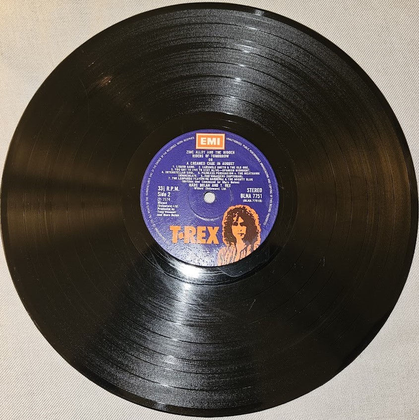Miniaturbild: Marc Bolan & T•Rex* - Zinc Alloy And The Hidden Riders Of Tomorrow Or A Creamed