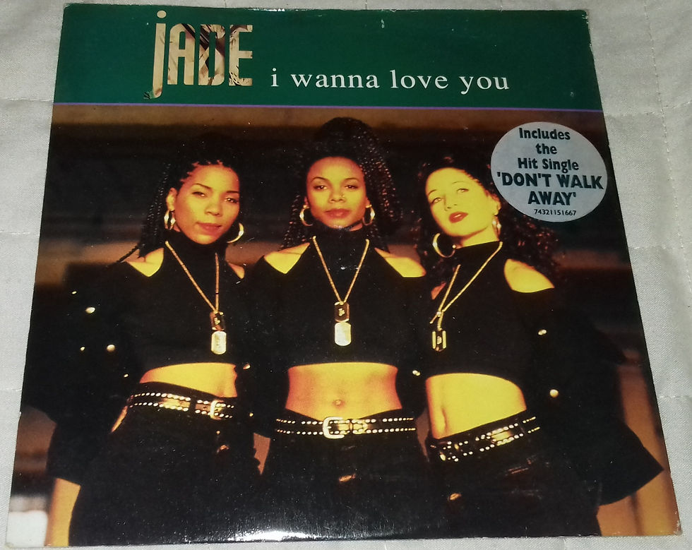 Jade - I Wanna Love You (7") (Giant Records)