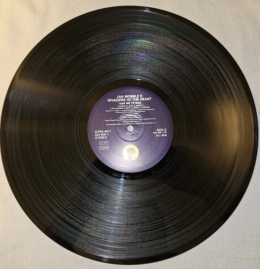 Thumbnail: Jah Wobble's Invaders Of The Heart - Take Me To God (2xLP, Album, Ltd, Num) (Isl