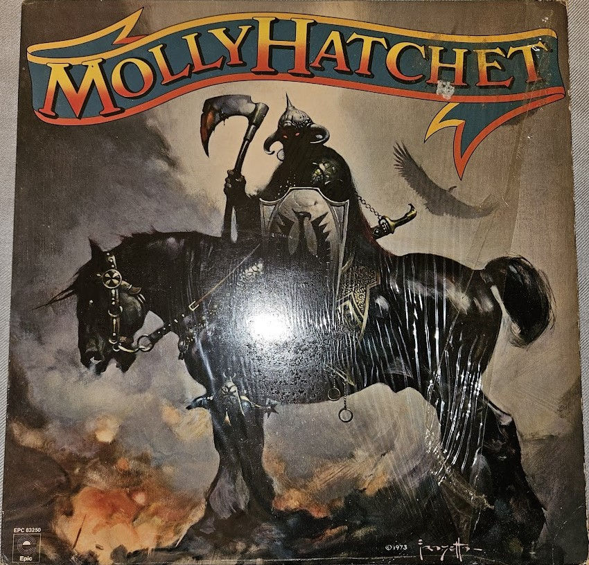 Molly Hatchet - Molly Hatchet (LP, Album, RP) (Epic)