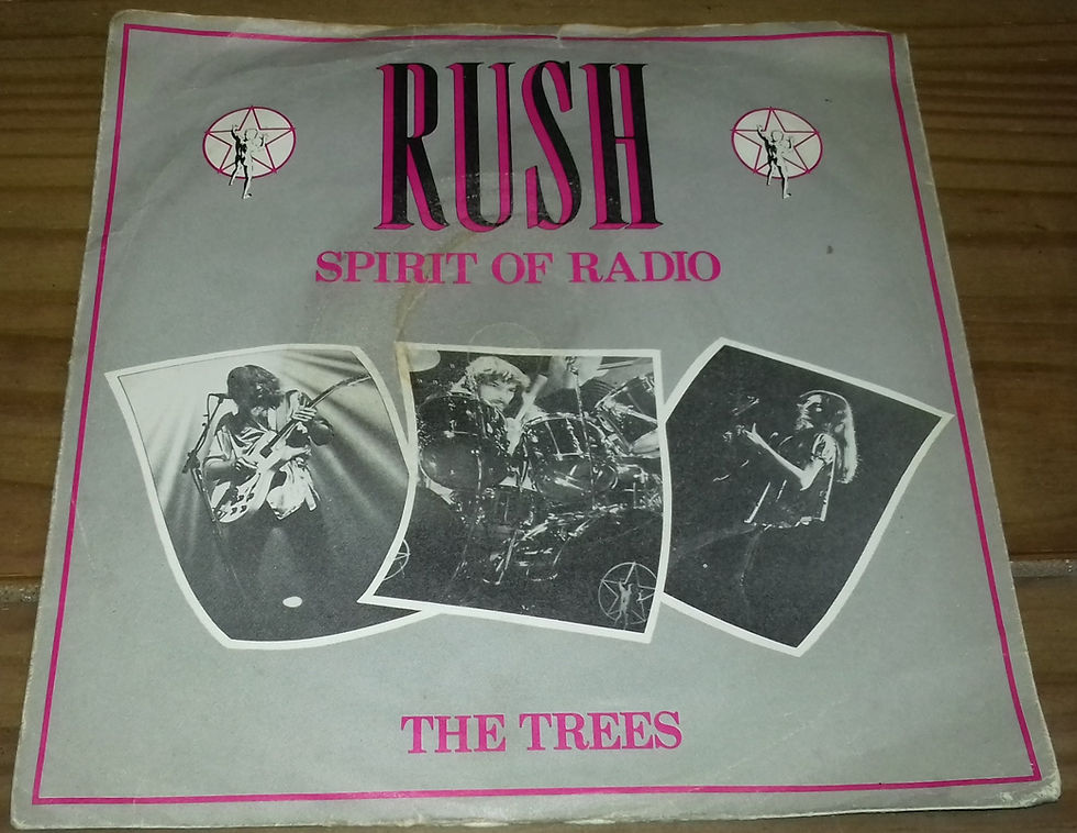 Rush - Spirit Of Radio (7", Single, Pic) (Mercury)