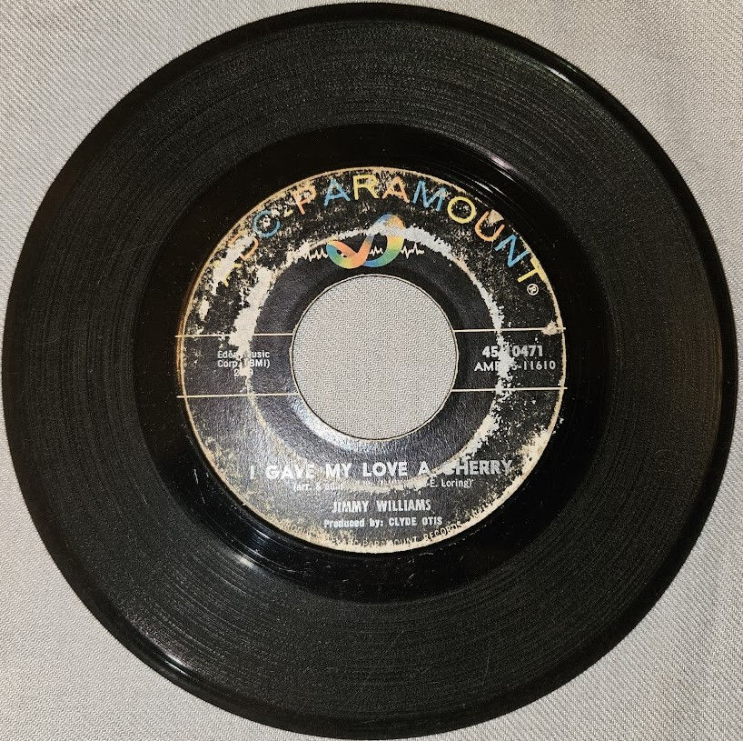 Jimmy Williams - I Gave My Love A Cherry (7", Single) (ABC-Paramount)
