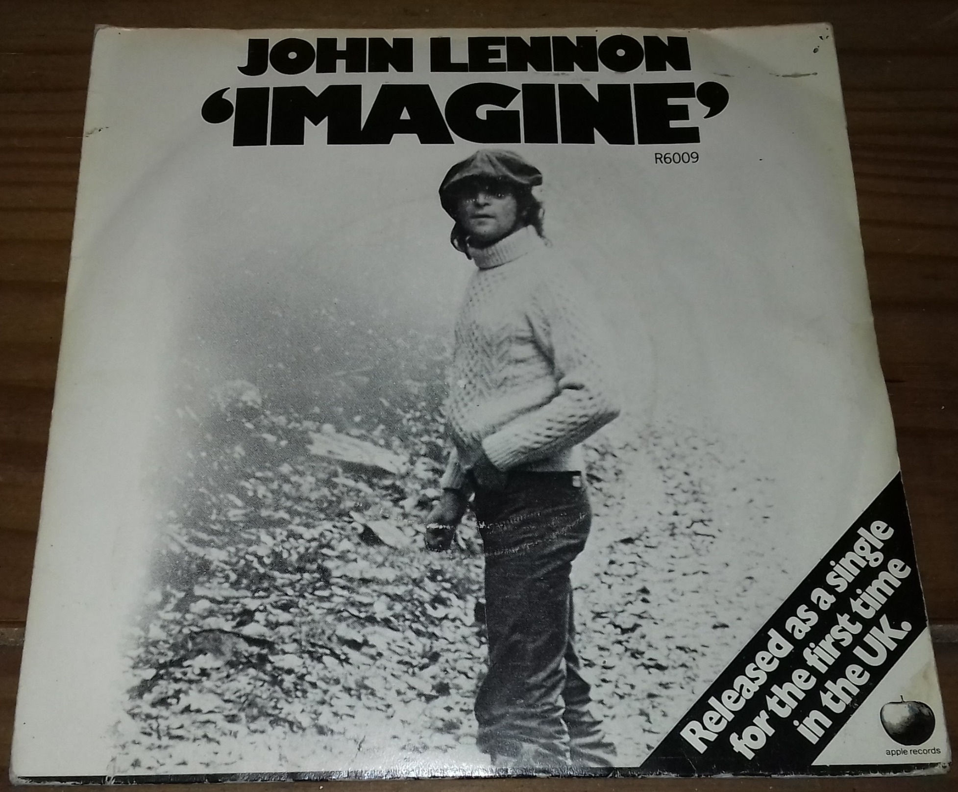 John Lennon - Imagine (7", Single) (Apple Records)