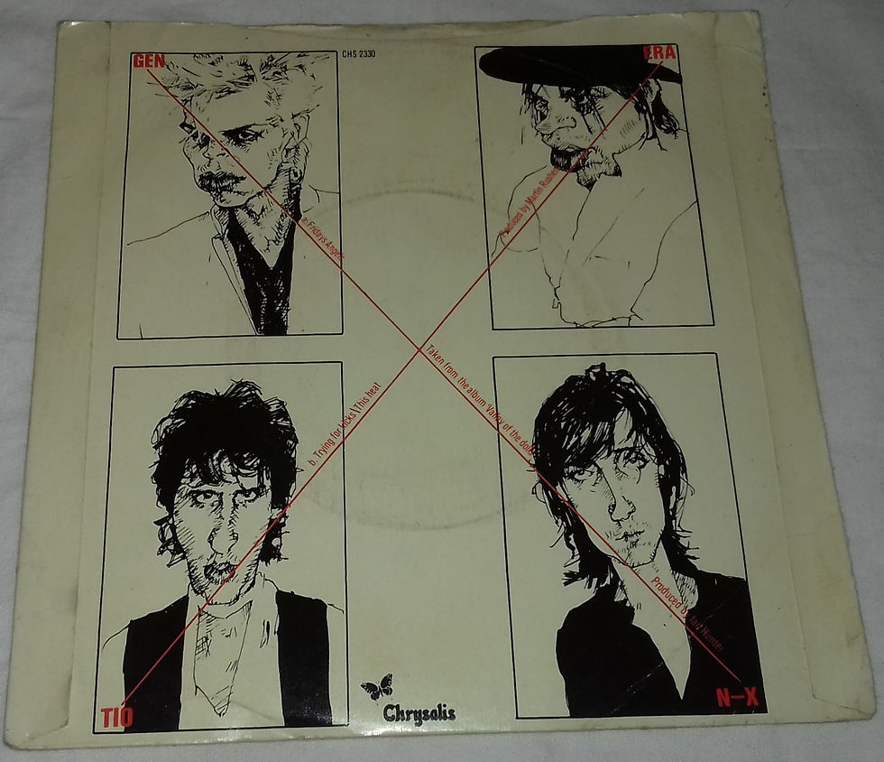 תמונה ממוזערת: Generation X  - Fridays Angels (7", Red) (Chrysalis, Chrysalis)