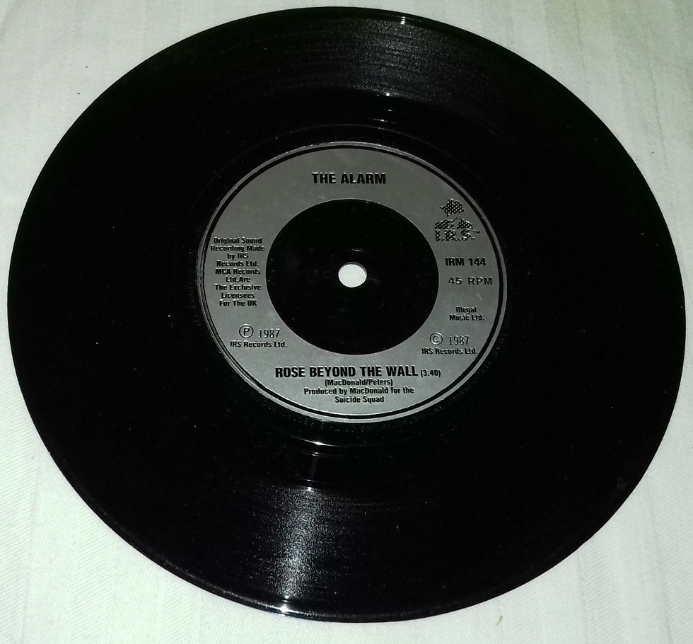 Miniatura: The Alarm - Rain In The Summertime (7", Single, Sil) (I.R.S. Records)