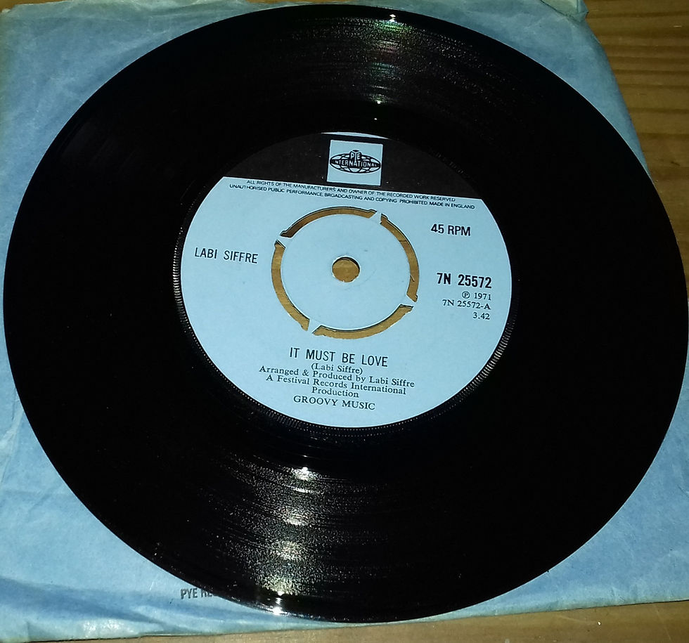 Labi Siffre - It Must Be Love / To Find Love (7", Single, 4-P) (Pye Internationa