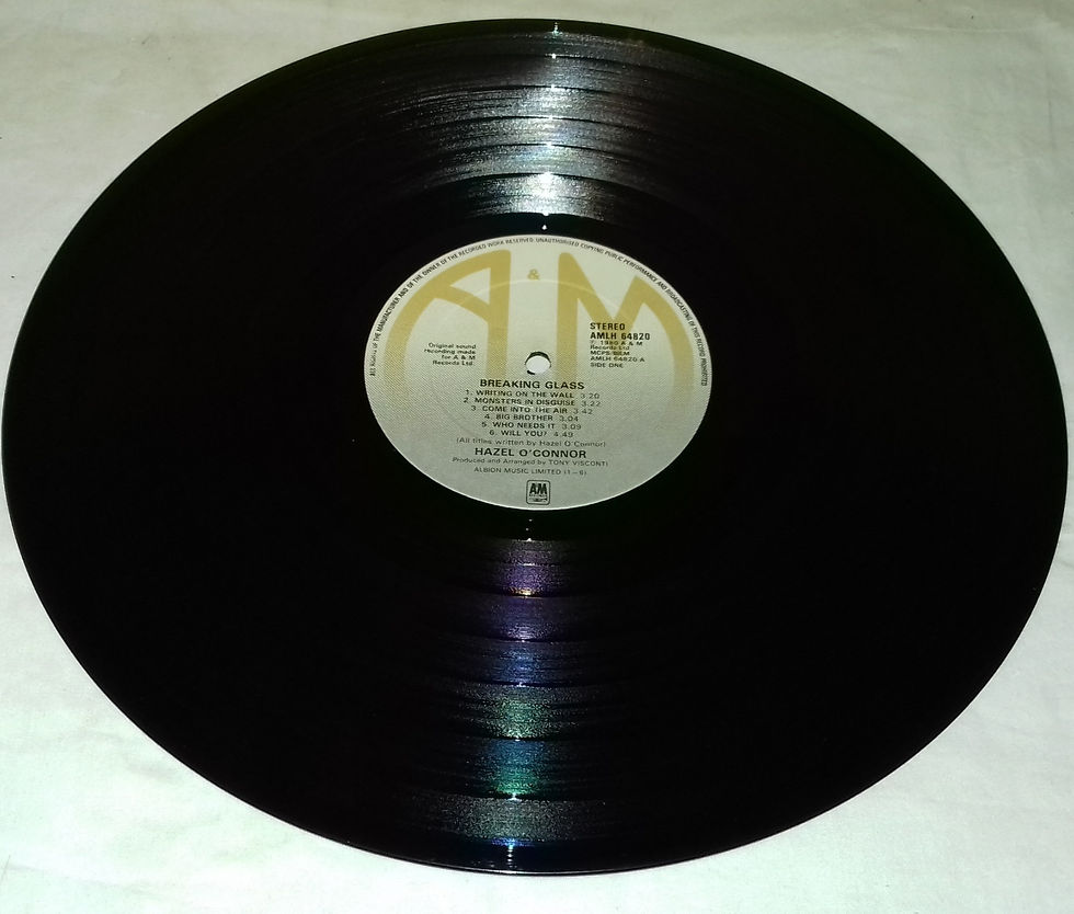 Miniature : Hazel O'Connor - Breaking Glass (LP, Album) (A&M Records)