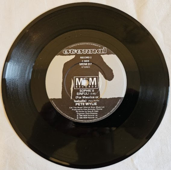 Miniature : Pete Wylie - Sinful! (2x7", Ltd) (MDM Records, Eternal (6))