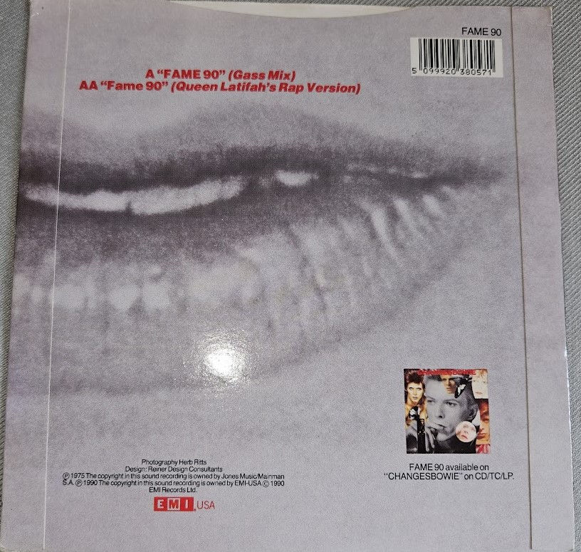 Pikkukuva: David Bowie - Fame 90 (7", Single) (EMI USA)