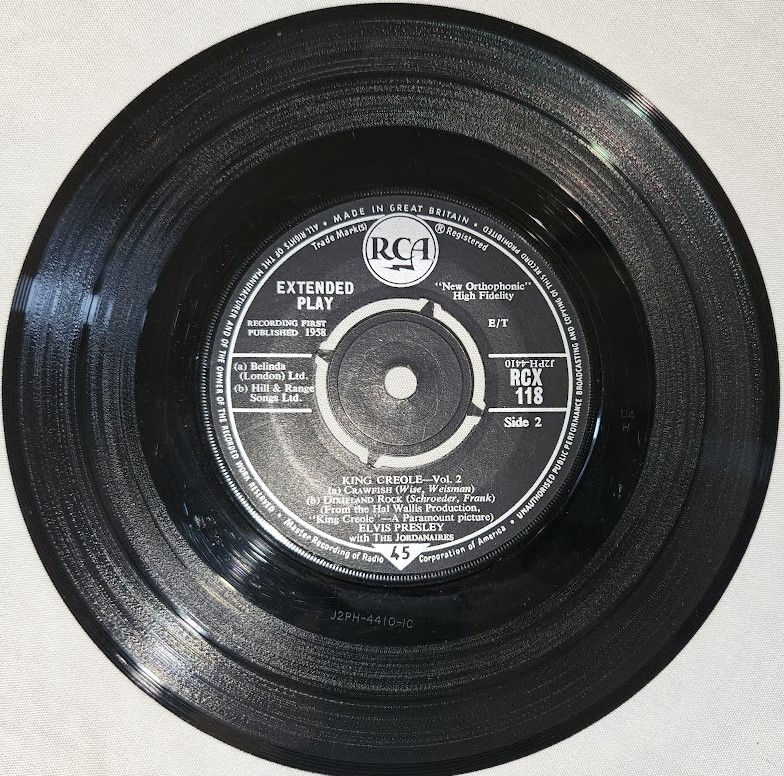 Miniatyrbild: Elvis Presley - King Creole Vol.2 (7", EP, RE, E/T) (RCA, RCA)
