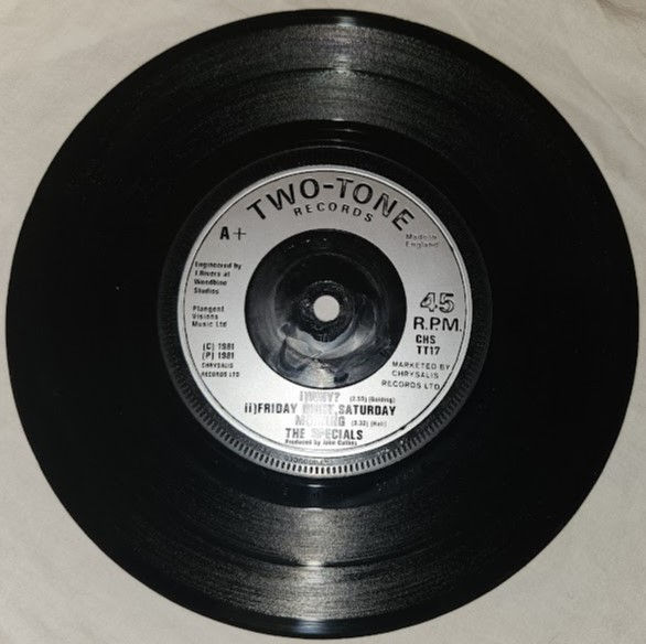 Thumbnail: The Specials - Ghost Town (7", Single, Sil) (Two-Tone Records)