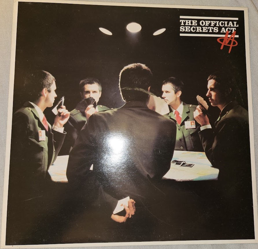 M - The Official Secrets Act (LP, Album) (MCA Records, MCA Records)