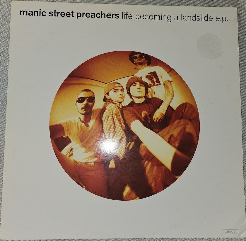 Manic Street Preachers - Life Becoming A Landslide E.P. (12", EP, Ltd) (Columbia