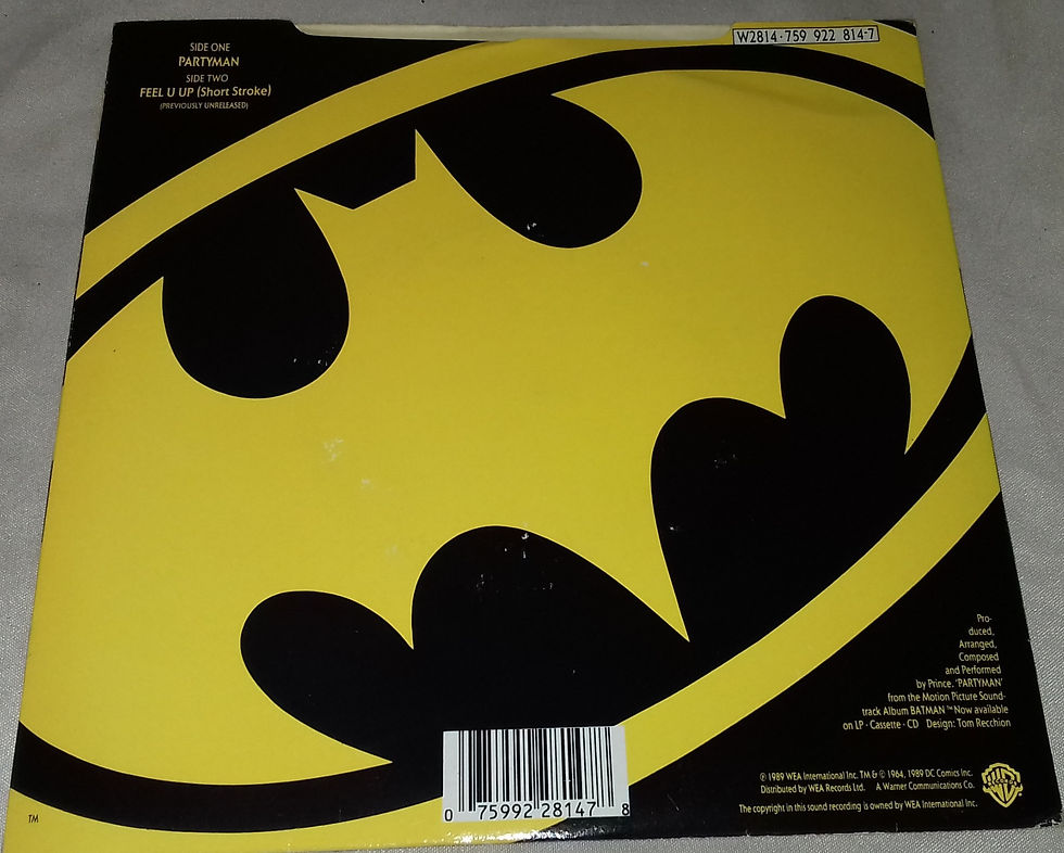 תמונה ממוזערת: Prince - Partyman (7", Single) (Warner Bros. Records, Warner Bros. Records, Warn